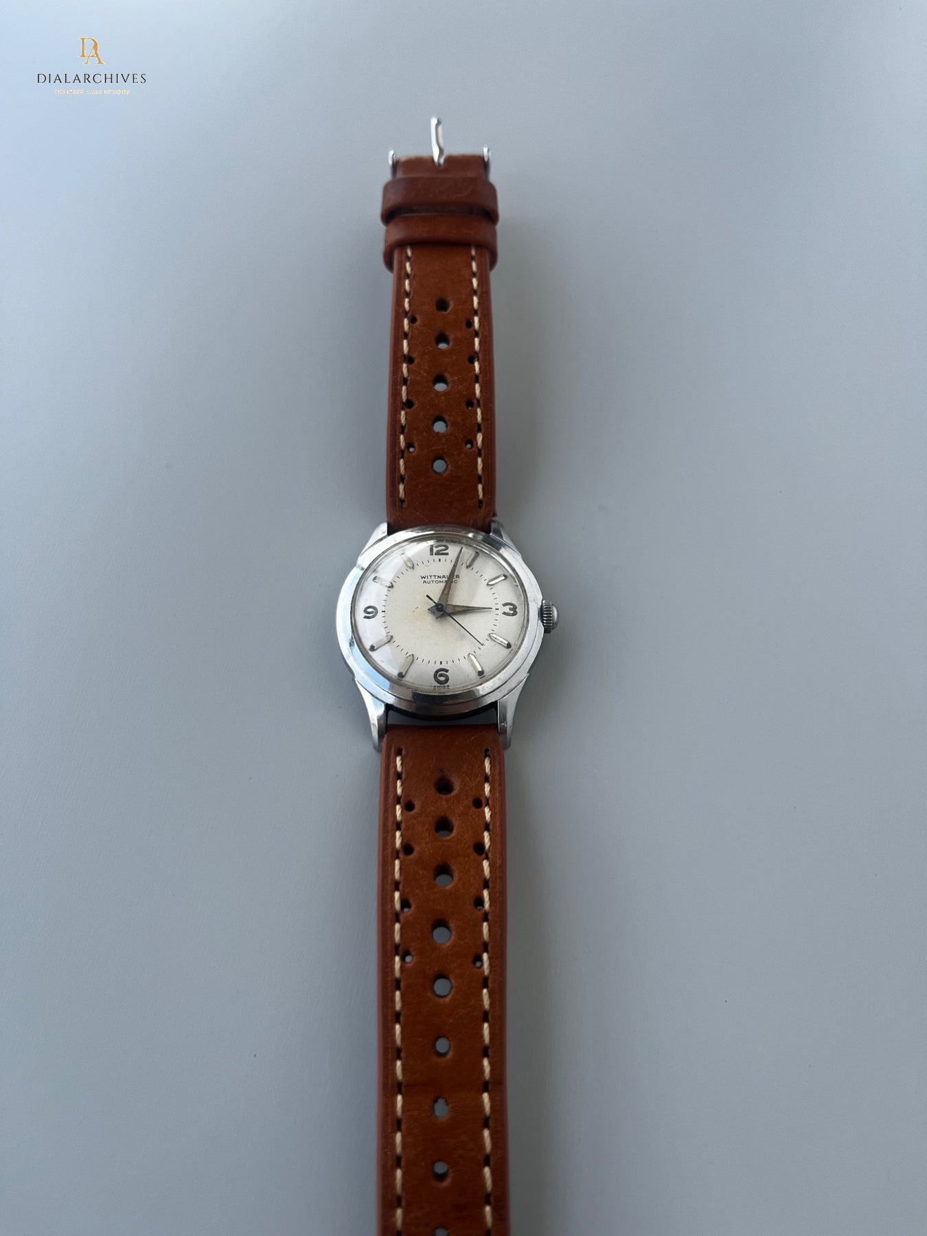 Vintage Wittnauer Automatic Swiss Watch – Cream Dial