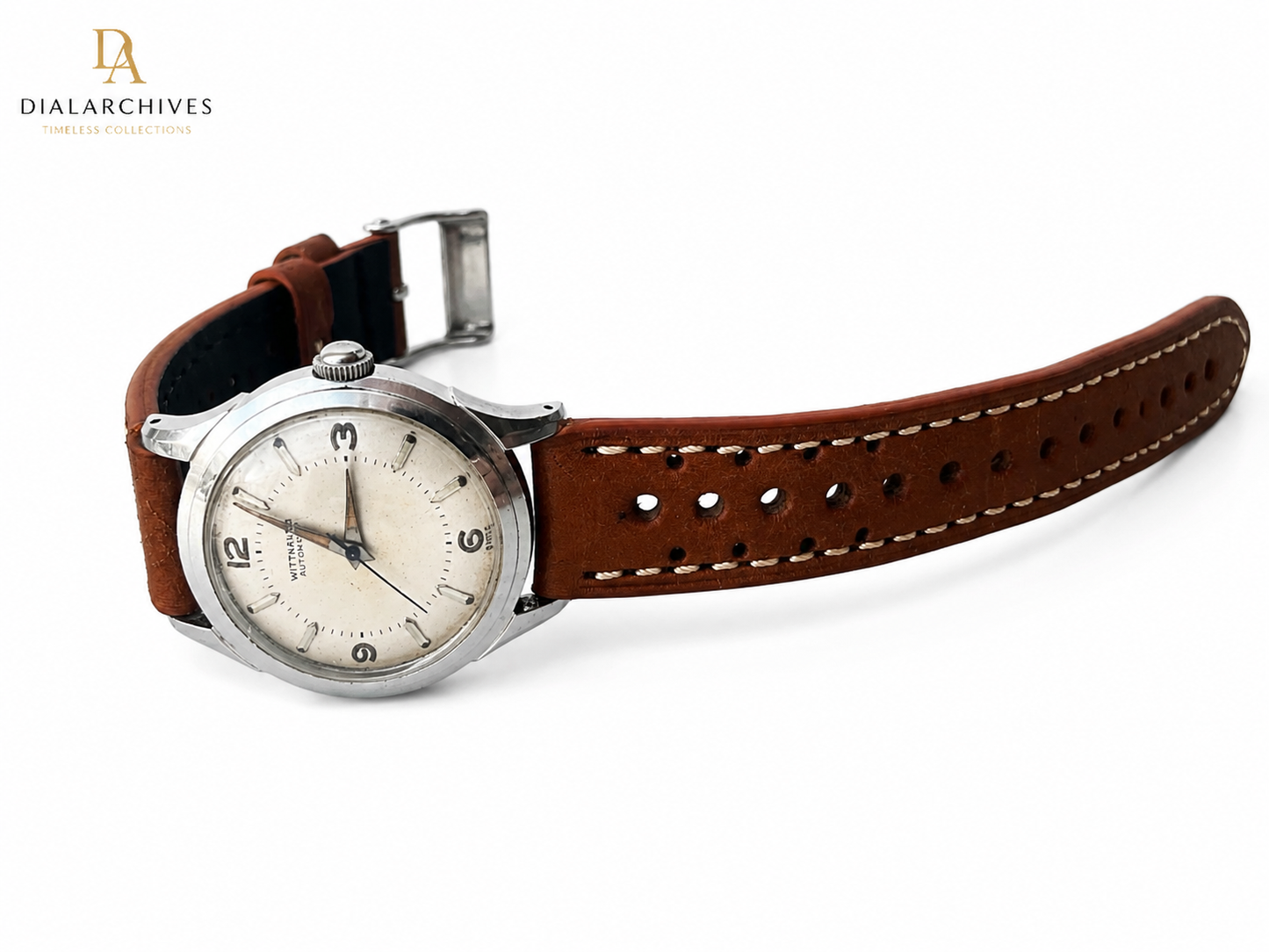 Vintage Wittnauer Automatic Swiss Watch – Cream Dial