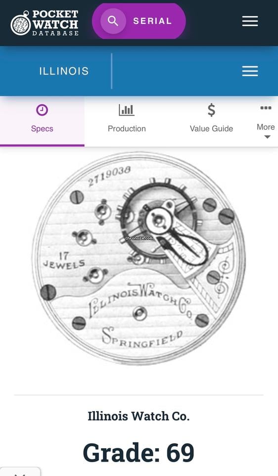 Illinois Pocket Watch