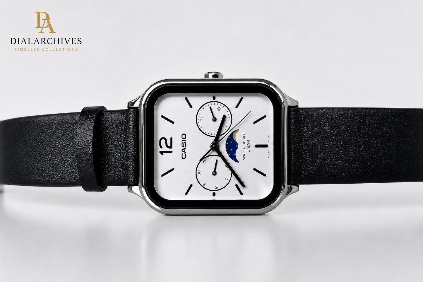Casio MTP-M305L-7AJF Moonphase Watch