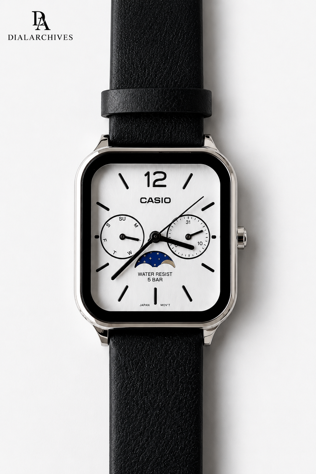Casio MTP-M305L-7AJF Moonphase Watch