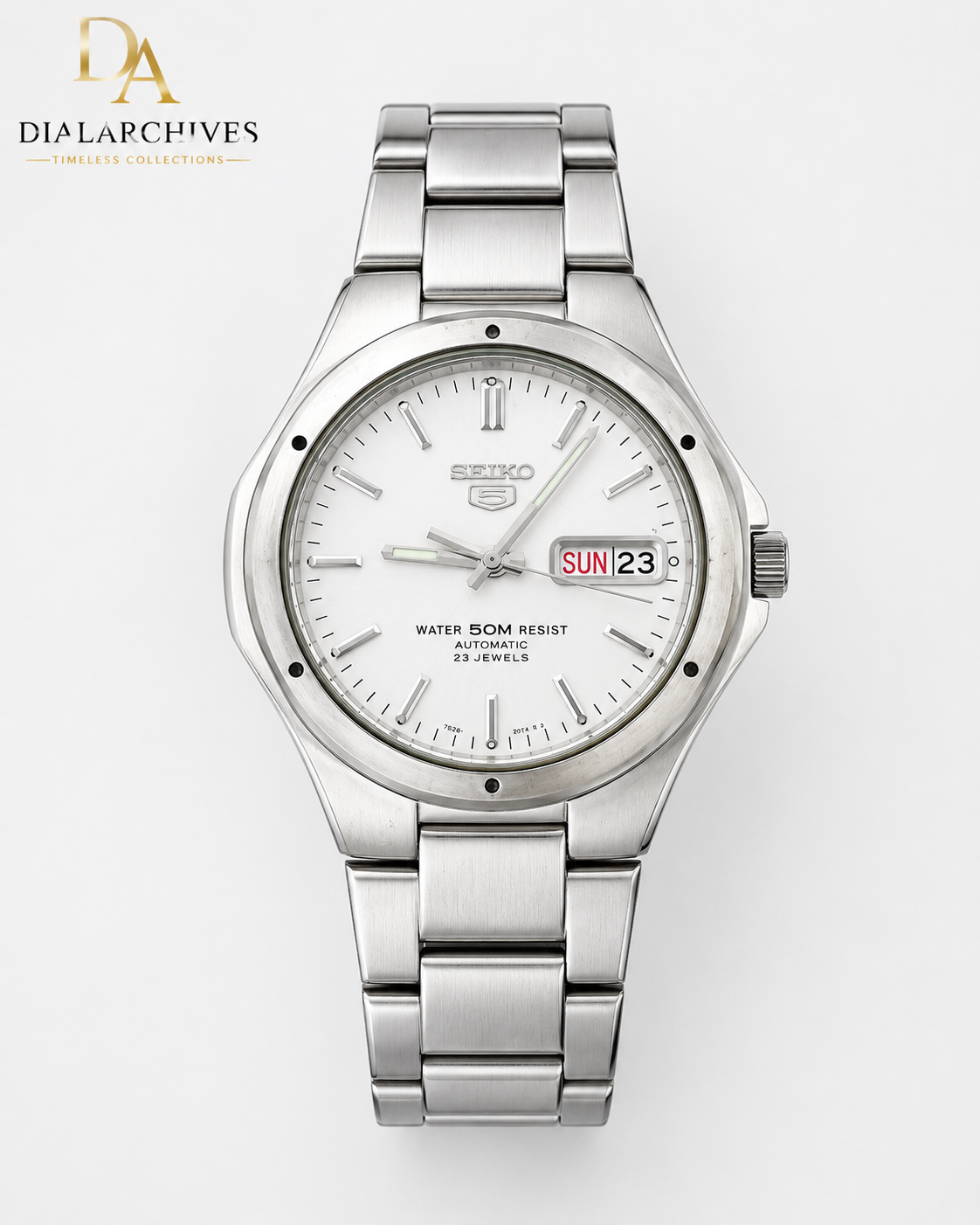 Seiko 5 Automatic 23 Jewels Day-Date Watch- SOLD
