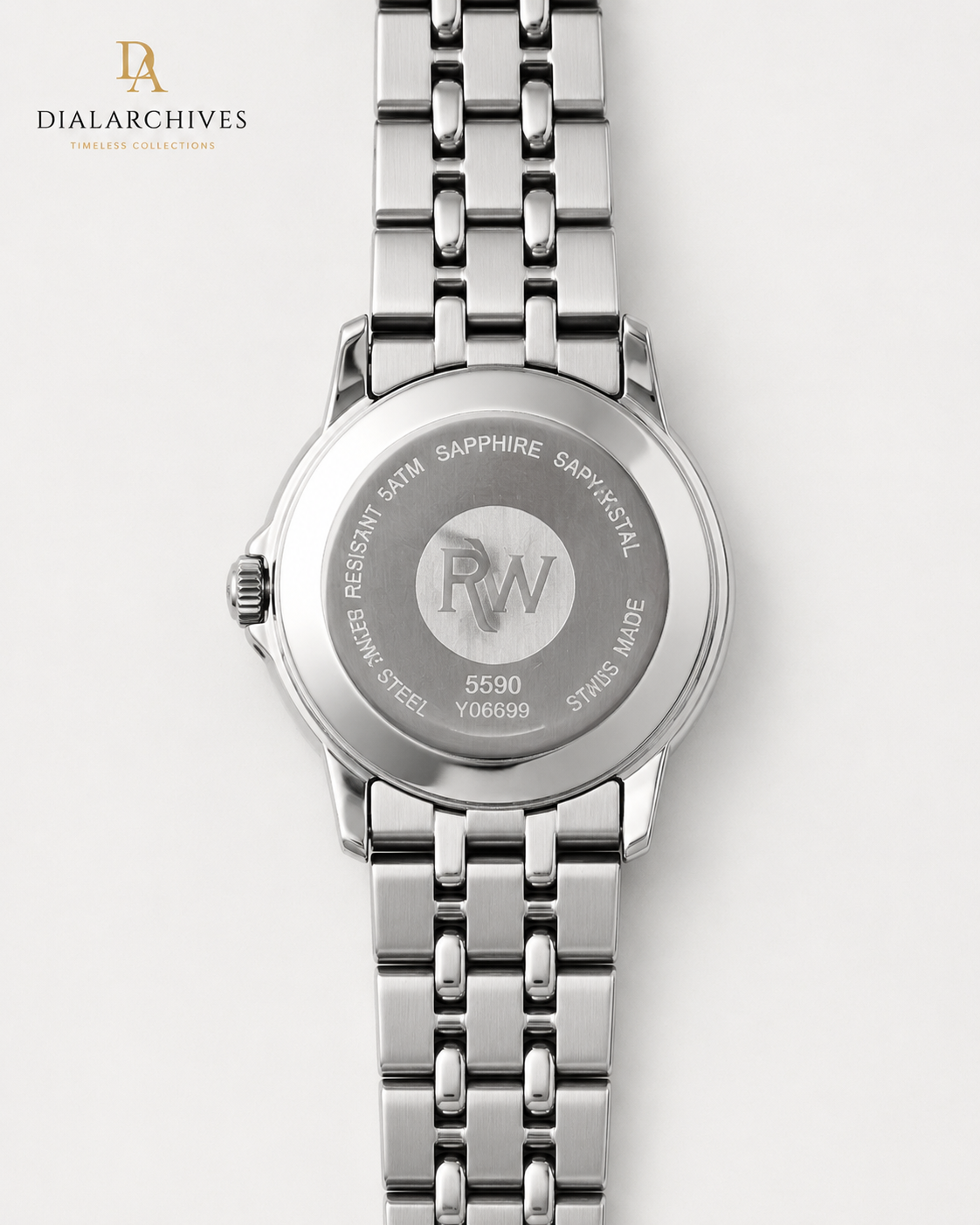 Raymond Weil Tango 5590 Swiss Quartz Watch | Box, Booklet & Extra Links