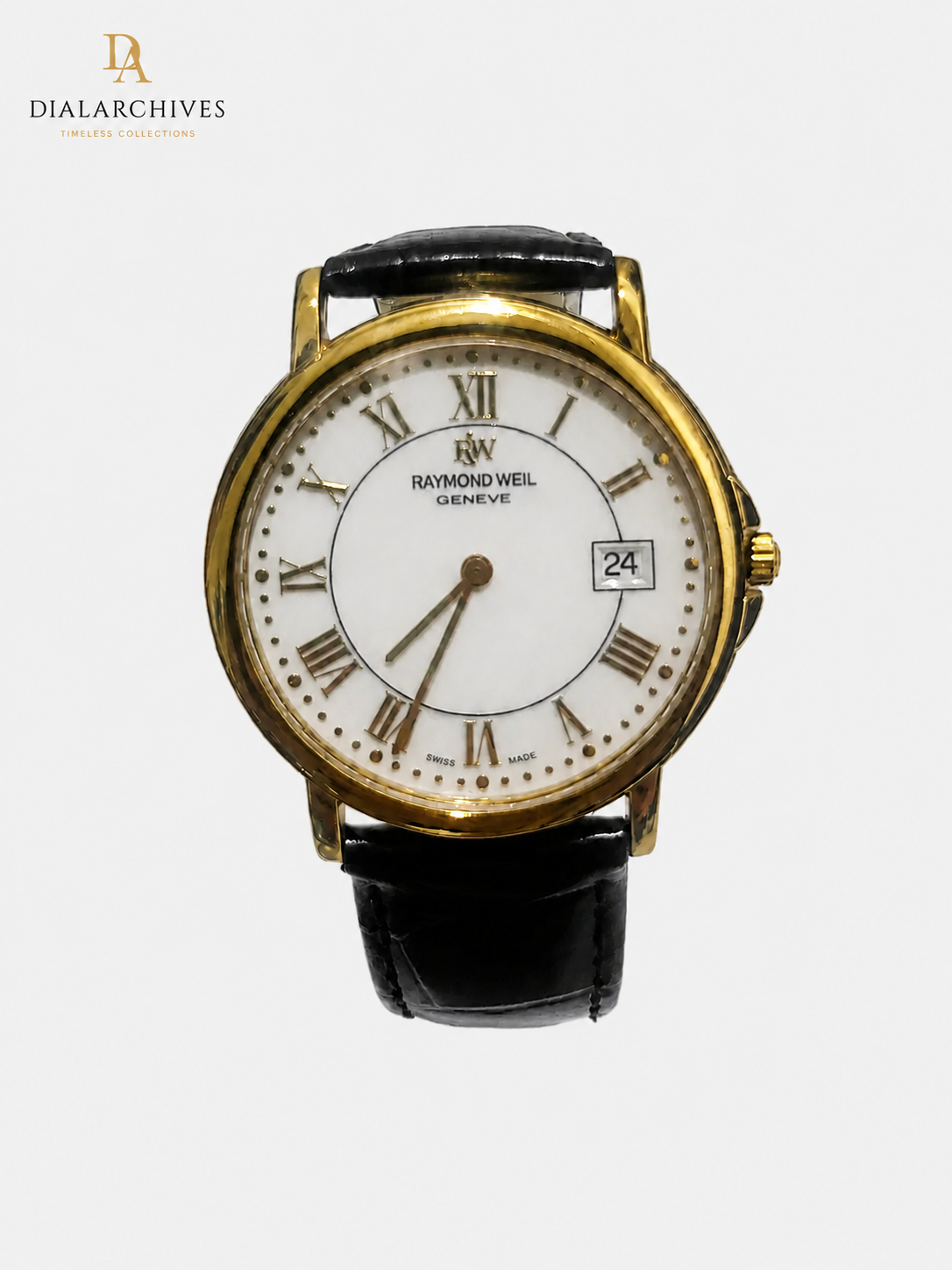Raymond Weil Genève 4172P Swiss Quartz Dress Watch – Near New – Box & Papers – 2001