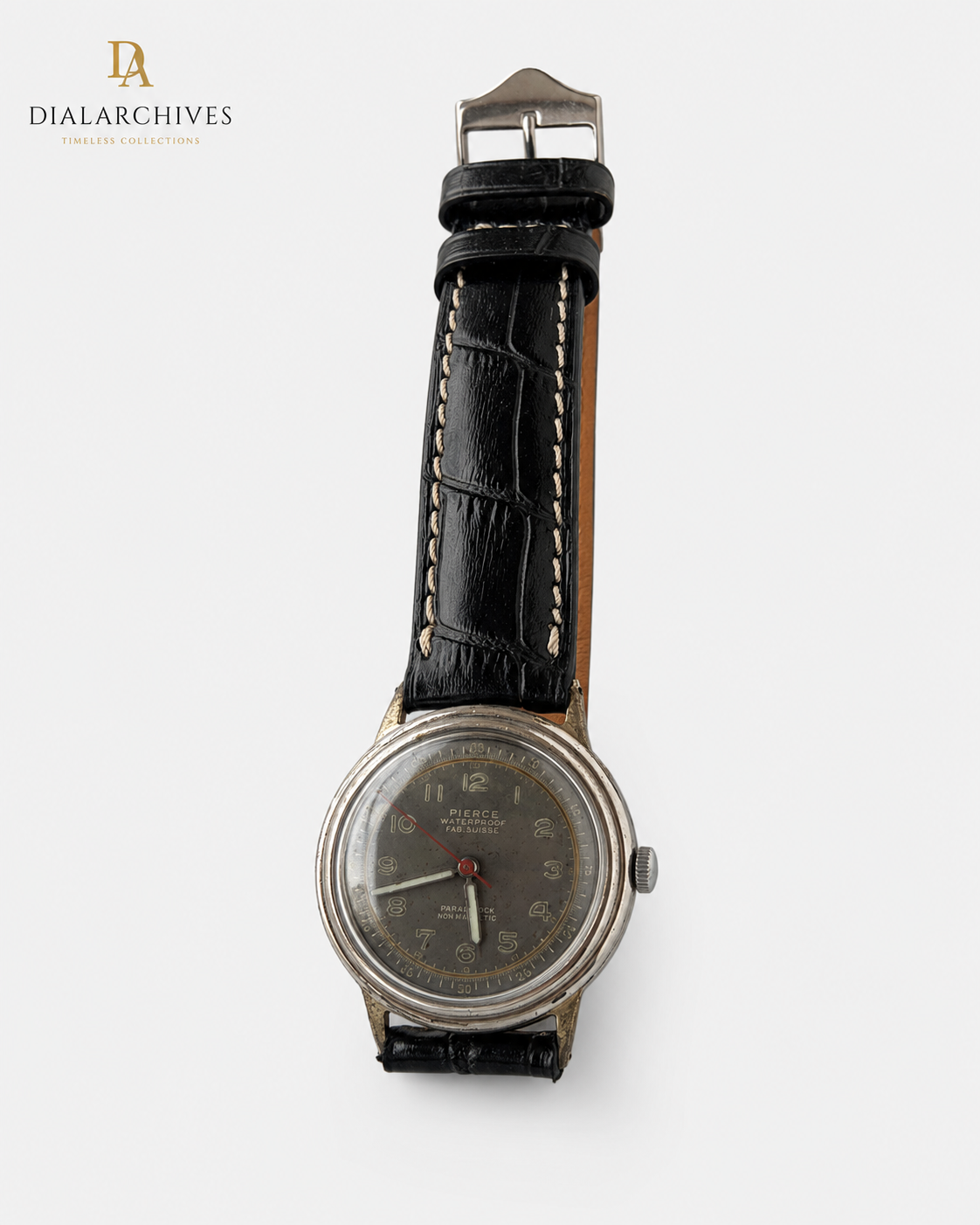 Pierce Parashock MENS VINTAGE PIERCE FAB. SUISSE PARASHOCK MILITARY WW11