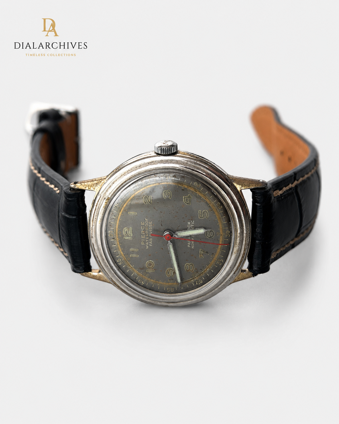 Pierce Parashock MENS VINTAGE PIERCE FAB. SUISSE PARASHOCK MILITARY WW11