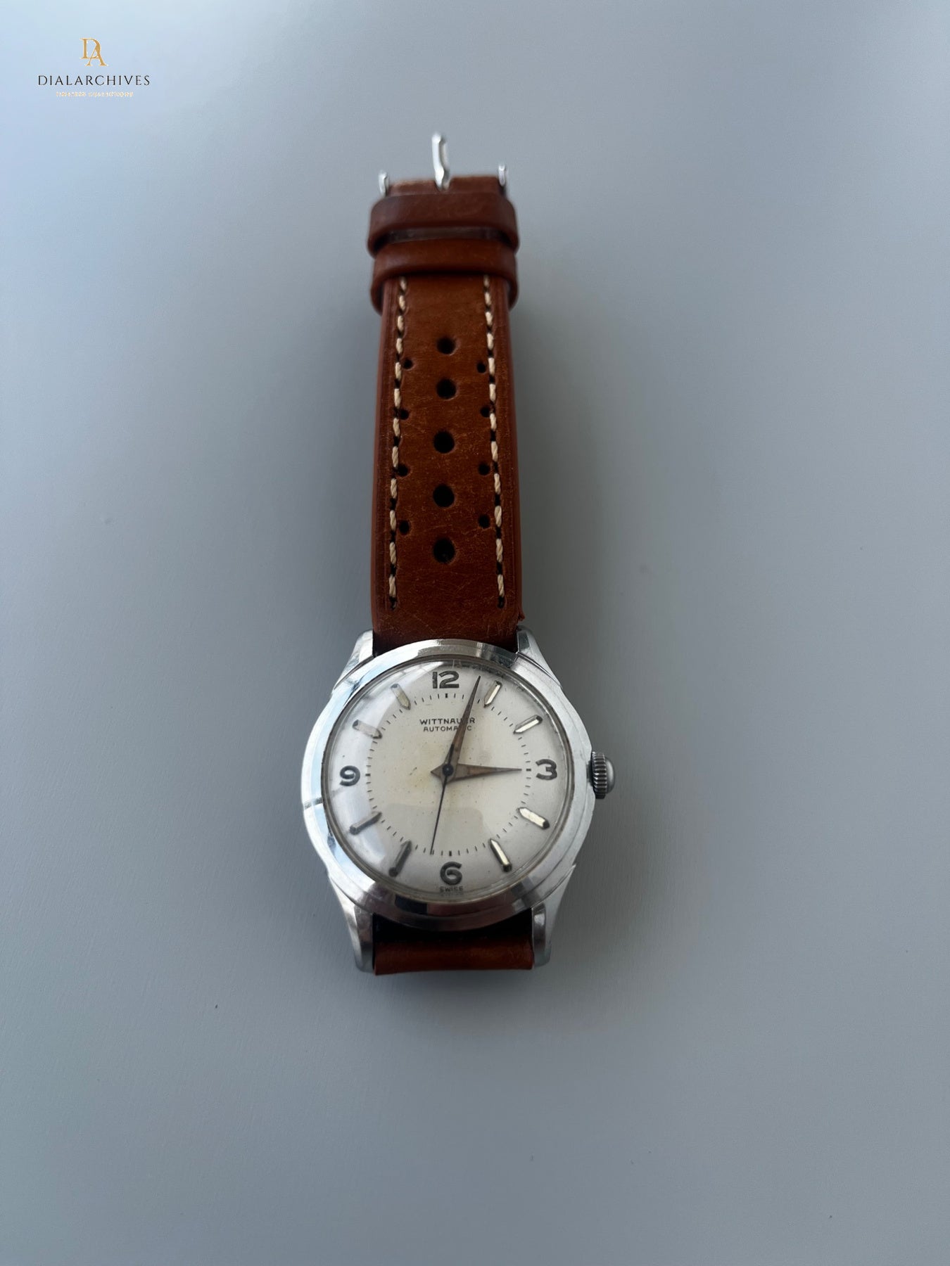 Vintage Wittnauer Automatic Swiss Watch – Cream Dial