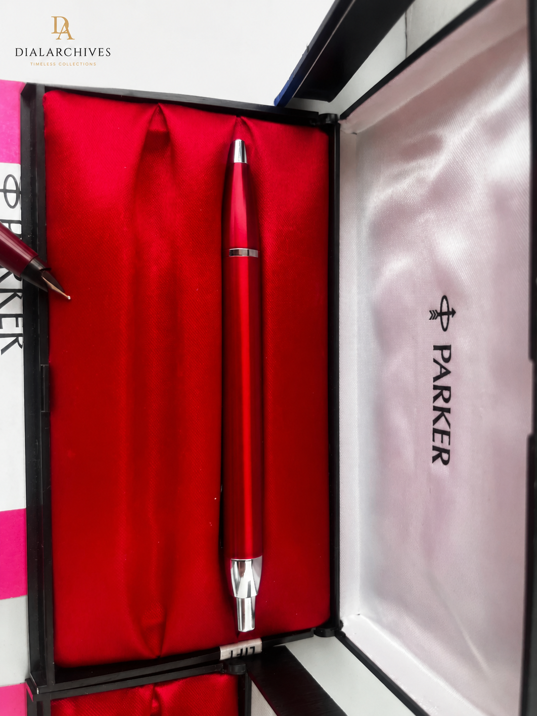 Vintage Parker Pen Lot - Parker 45 Fountain, Ballpoint Duo & Gold Fluted Pen