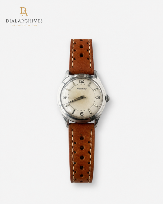 Vintage Wittnauer Automatic Swiss Watch – Cream Dial