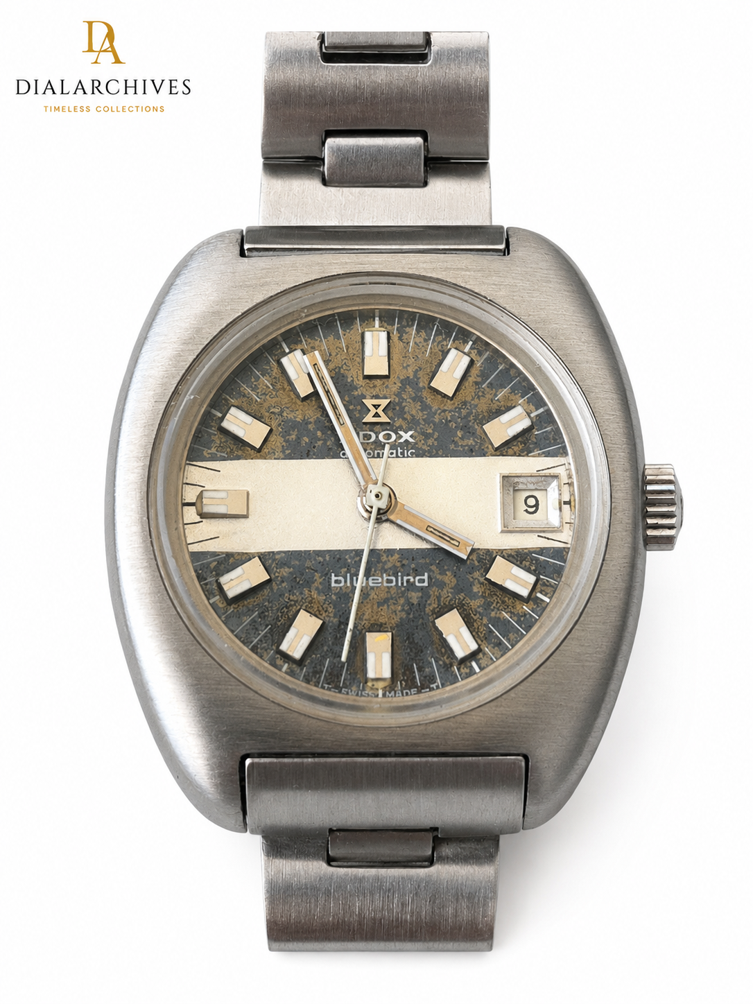 Edox Bluebird Vintage Automatic His & Hers Set – Swiss Made, Original Box & Papers