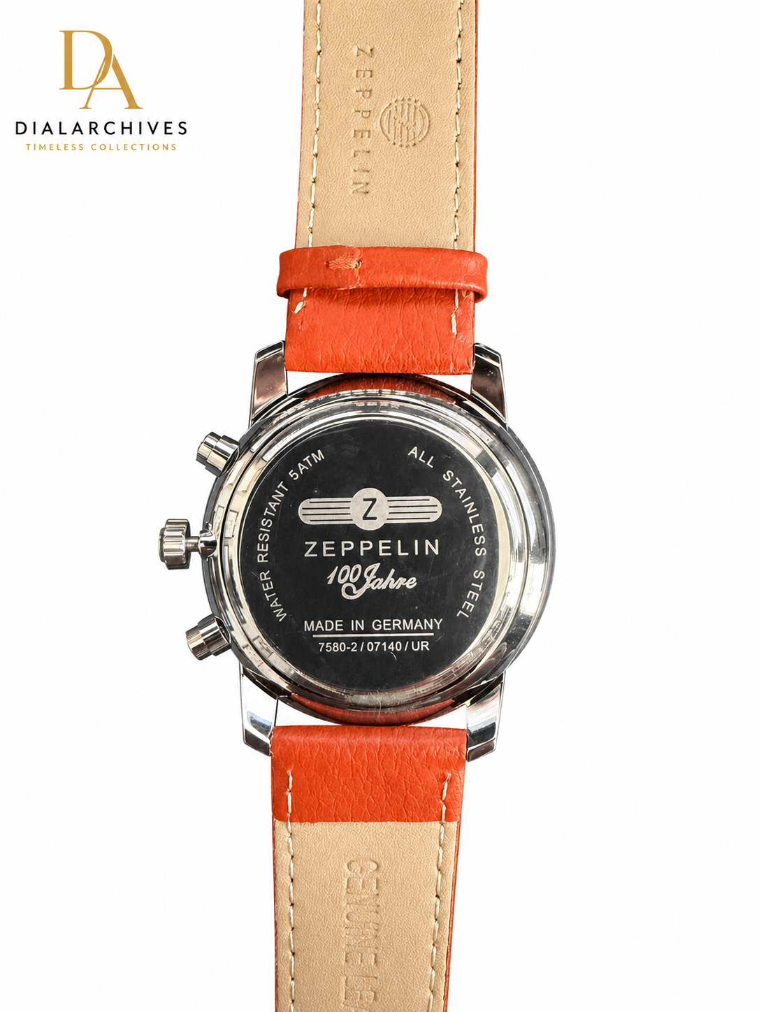 Title Zeppelin 100 Jahre Ref. 7580-2 German Chronogr