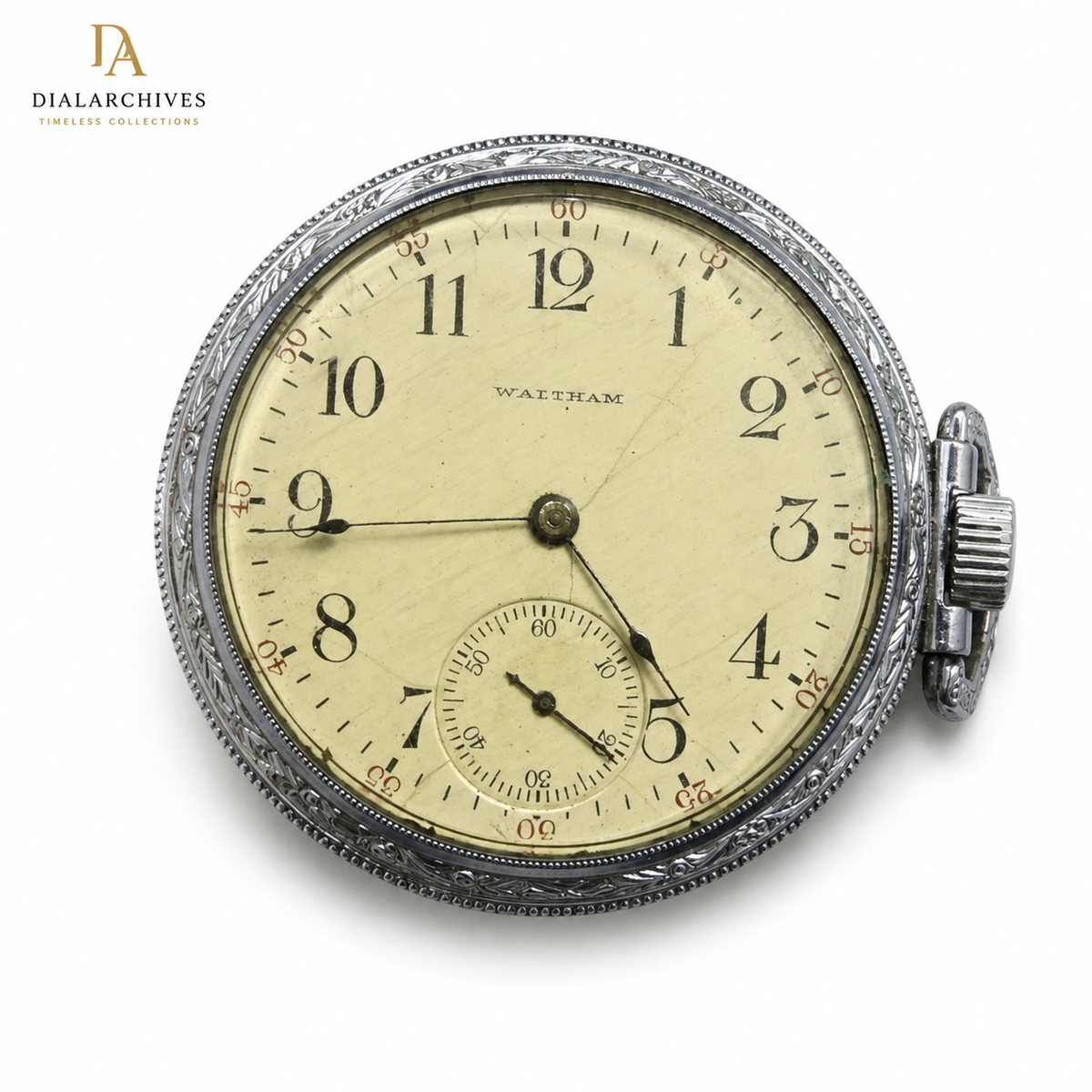Waltham Grade 620 15 Jewels Pocket Watch