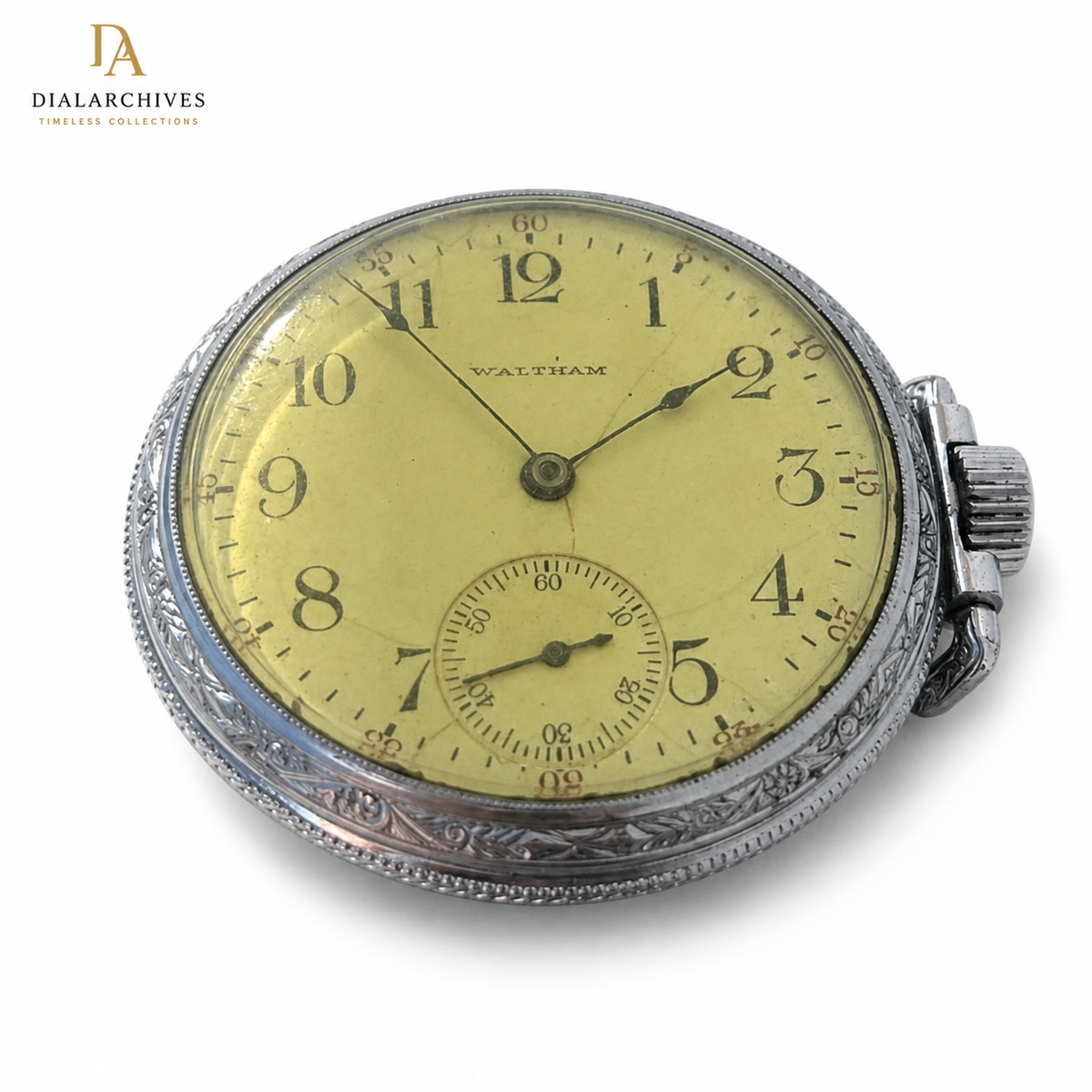Waltham Grade 620 15 Jewels Pocket Watch
