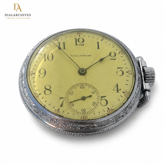 Waltham Grade 620 15 Jewels Pocket Watch
